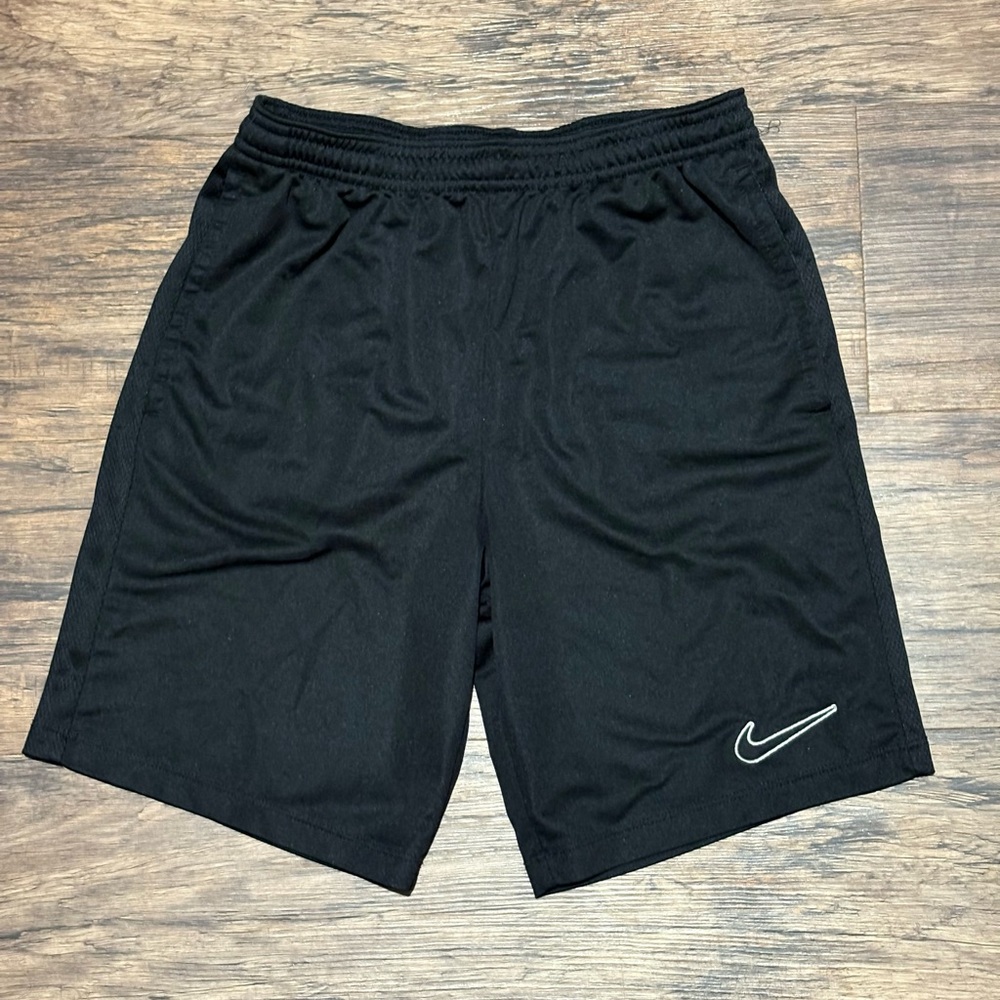 Boys Size Large Nike Black Athletic Performance Shorts